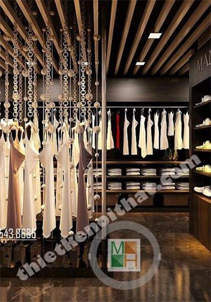 Thiết kế shop thời trang cao cấp LUXURY