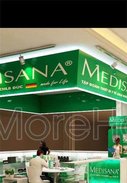 Thiết kế nội thất showroom thiết bị y tế hiện đại - tại Royal City